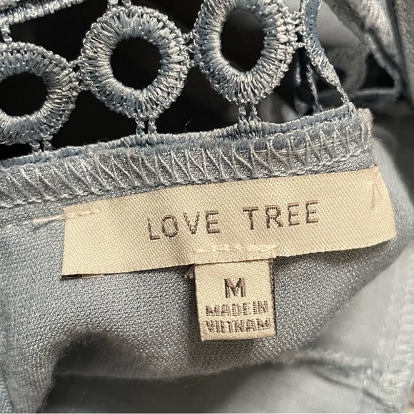 Love Tree lace insert double layer romper - Picture 6 of 7